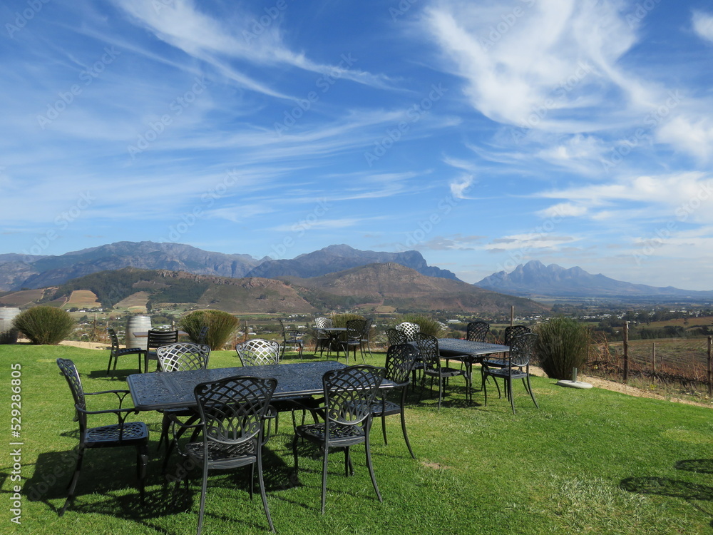 Winery, Franschhoek, Western Cape, South Africa