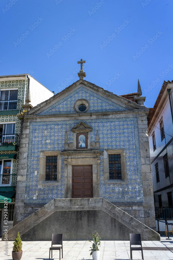 Chapel of Our Lady of Mercy (Portuguese: Capela de Nossa Senhora da Piedade) decorated with azulejo, Porto