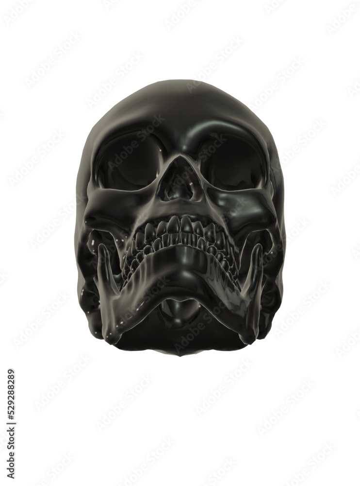 Obraz premium skull with a mask