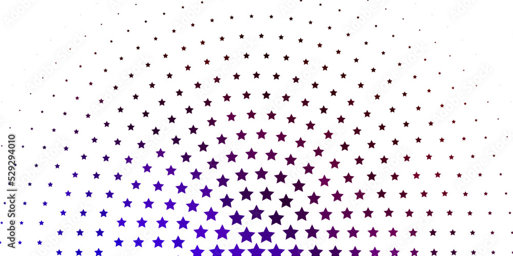 Light Blue, Red vector template with neon stars. Light Blue, Red vector template with neon stars.