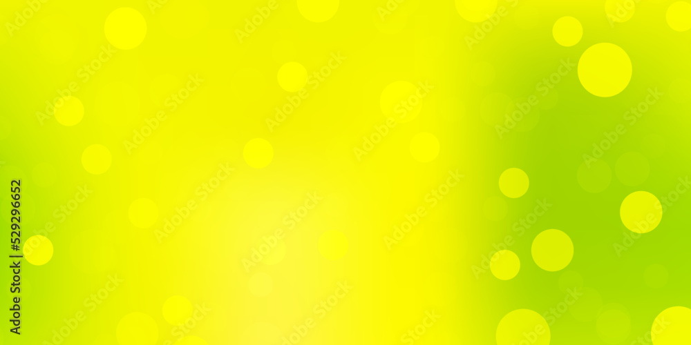 Light green, yellow vector texture with disks. Light green, yellow vector texture with disks.