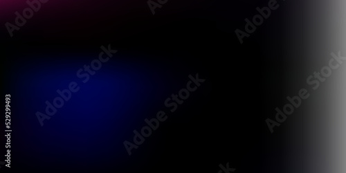 Dark purple, pink vector gradient blur template.