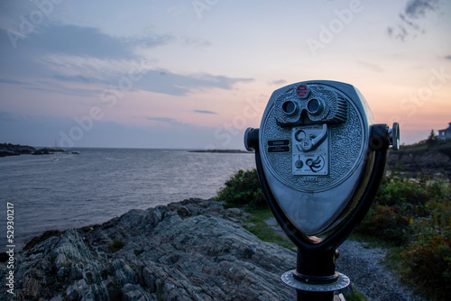 coin operated binoculars