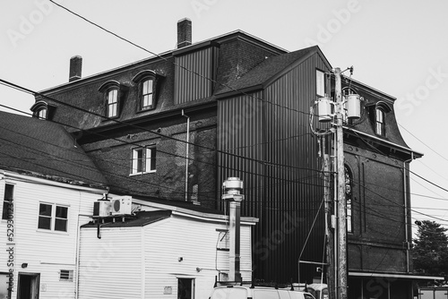 old house in the town