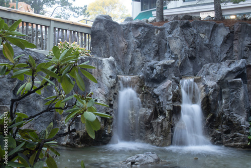 waterfall in the park