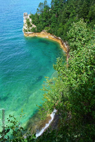 Pictured Rocks Lake Superior Upper Peninsula Michigan