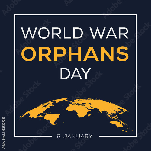 World War Orphans Day, held on 6 January.