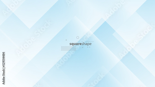 Abstract Modern Background with Triangle Polygon White Blue Gradient Color