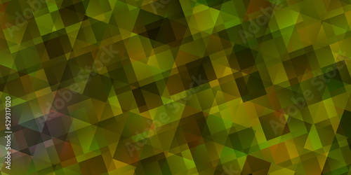 Light Yellow vector pattern with polygonal style.