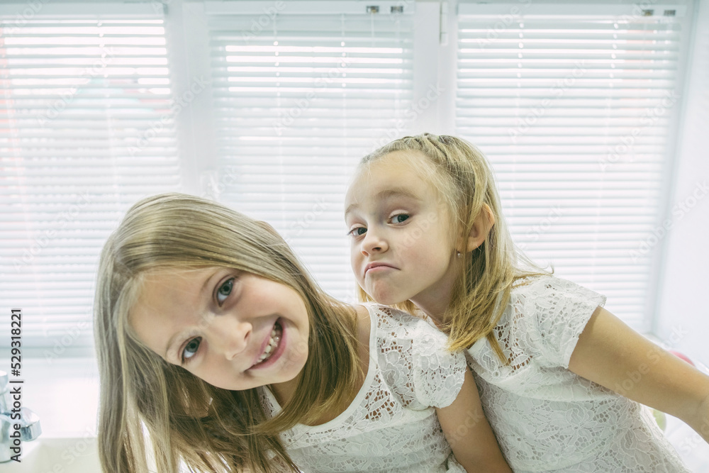 Children have fun at home Children have fun at home