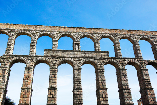 aqueduct of segovia photo