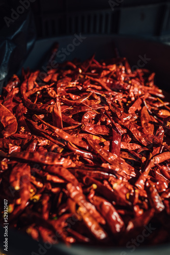 Chiles for sale in Mexican Market