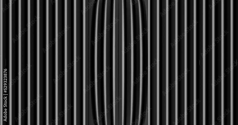 3d render with black and white vertical stripes 3d render with black and white vertical stripes