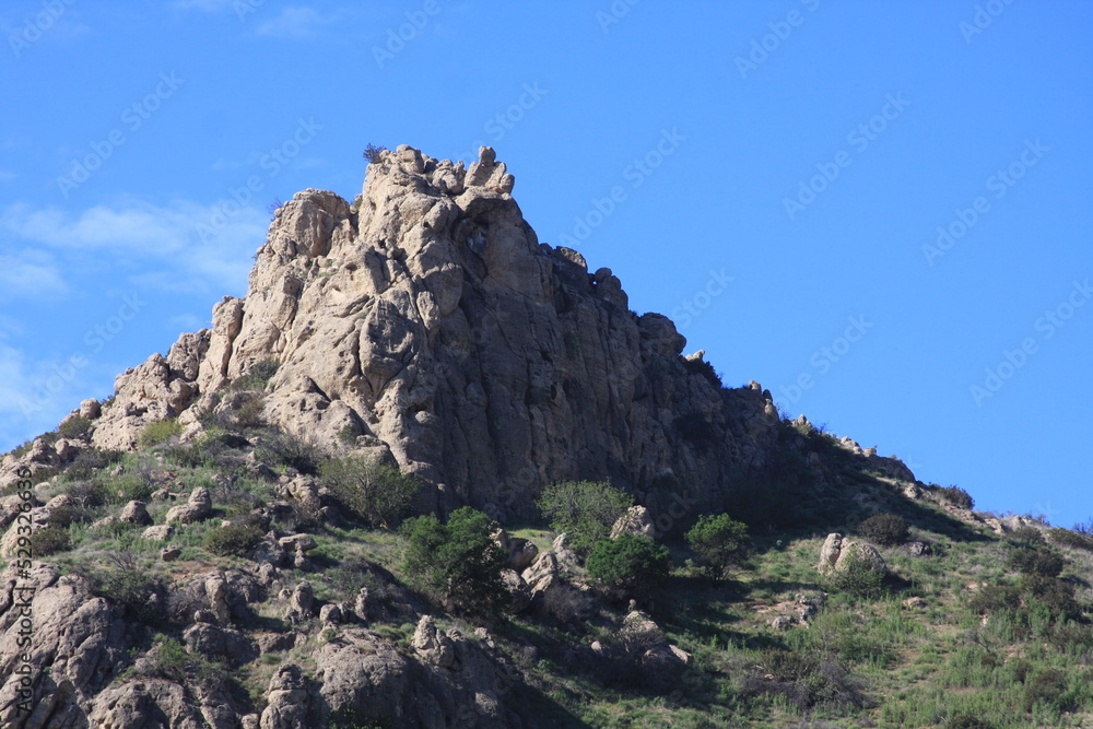 Castle Peak, West Hills, California.