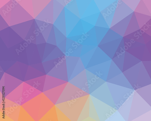 theme polygon geometric colorful.