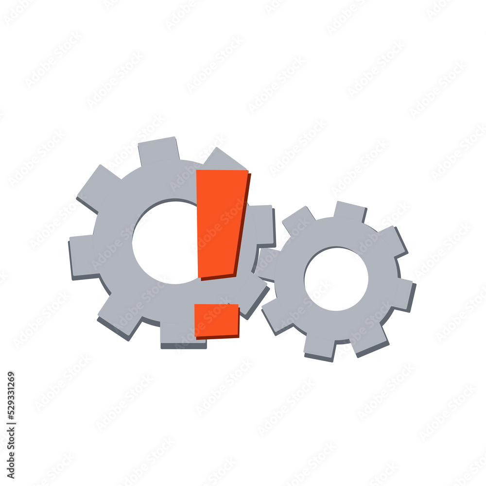 illustration vector of gears and cogs,trouble symbol,perfect for print,etc illustration vector of gears and cogs,trouble symbol,perfect for print,etc