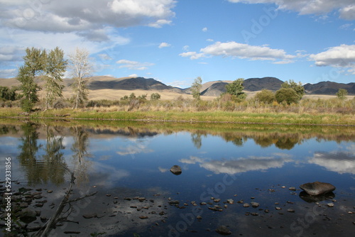 Big Hole River in Beaverhead County Montana photo