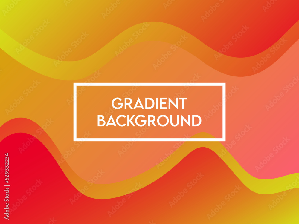Gradient Background with orange color for presentation, website, and more