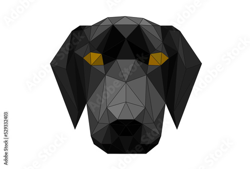 polygonal dog