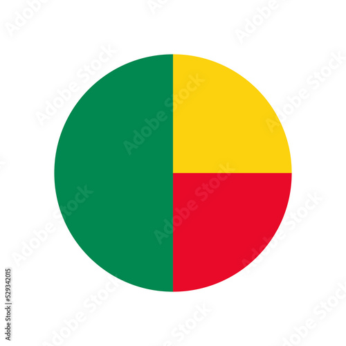 Benin vector flag isolated on white background Free Download Benin vector flag isolated on white background - GFXLoad