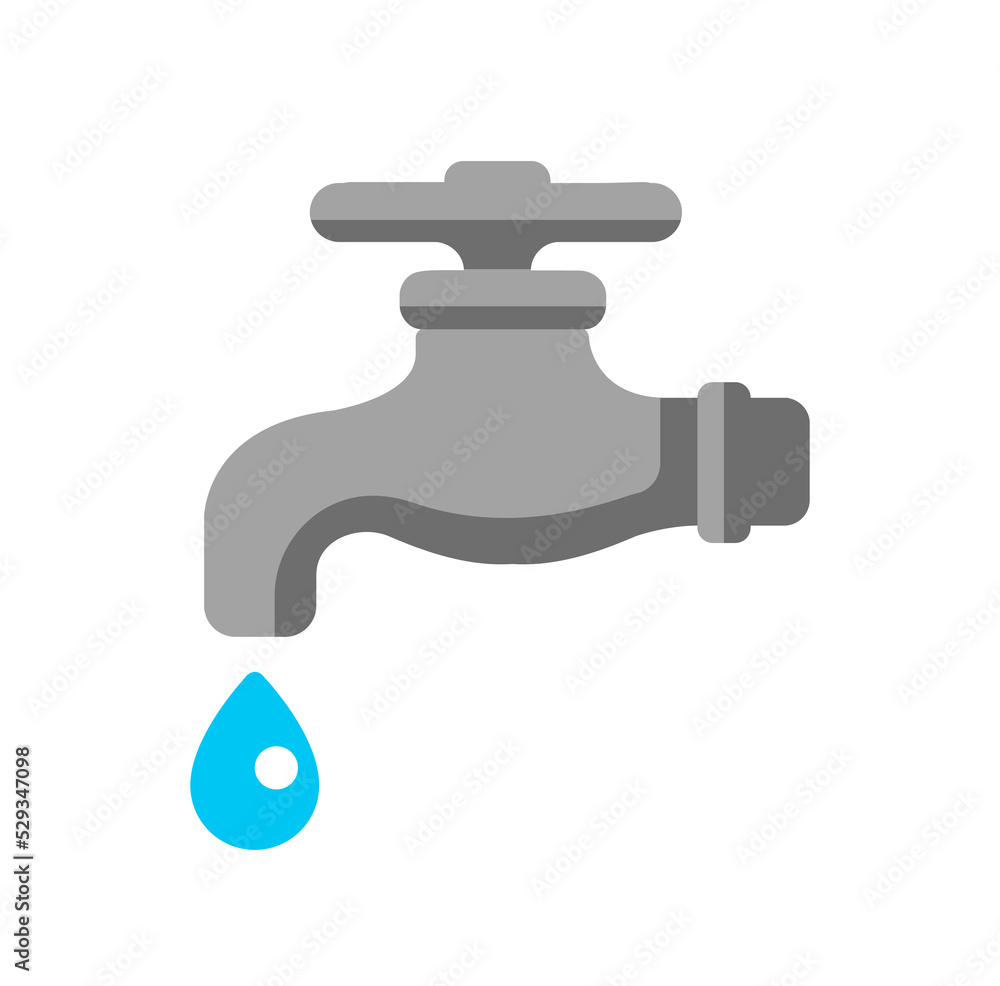 waterworks / faucet / water tap icon illustration (png) waterworks / faucet / water tap icon illustration (png)