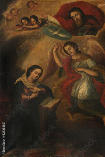 Arte Sacro, Pinturas de la Iglesia Catedral, San Cristóbal de las Casas, Chiapas México