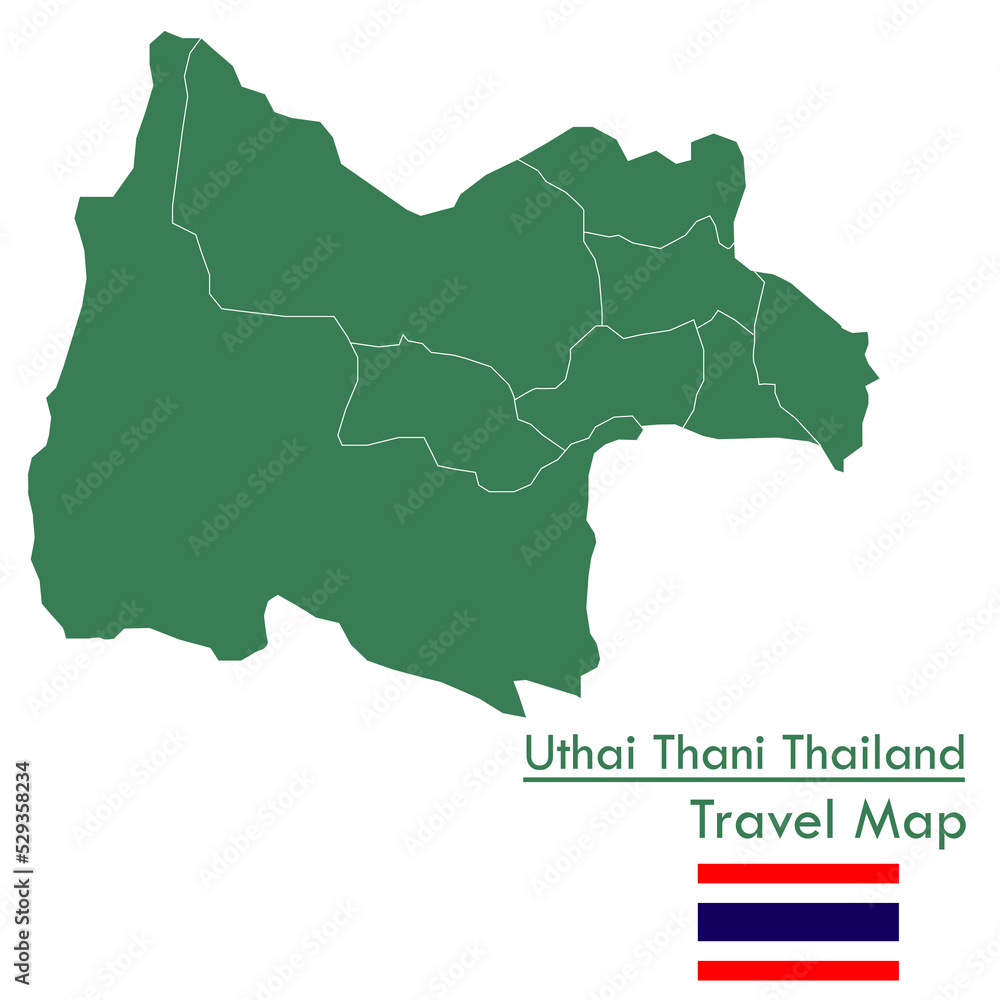 Green Map Uthai Thani Province is one of the provinces of Thailand