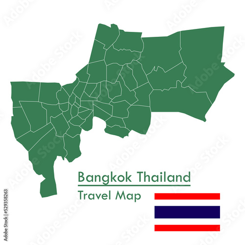 Green Map Bangkok is one of the provinces of Thailand