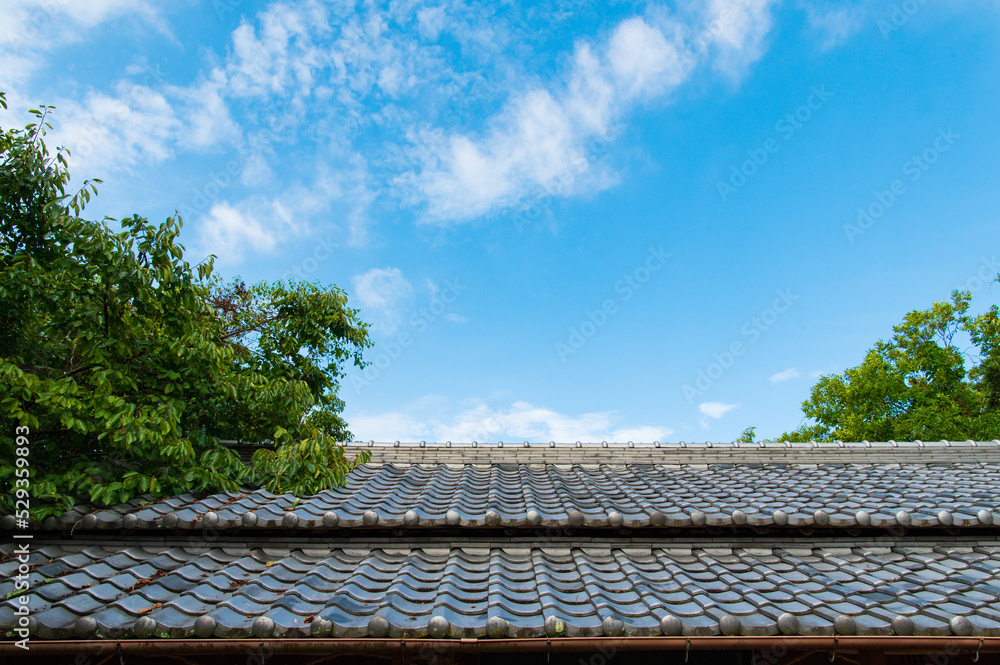 日本　瓦屋根