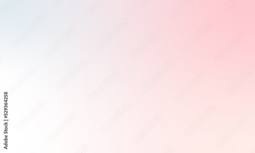 Obraz premium The background chases from white to pink.