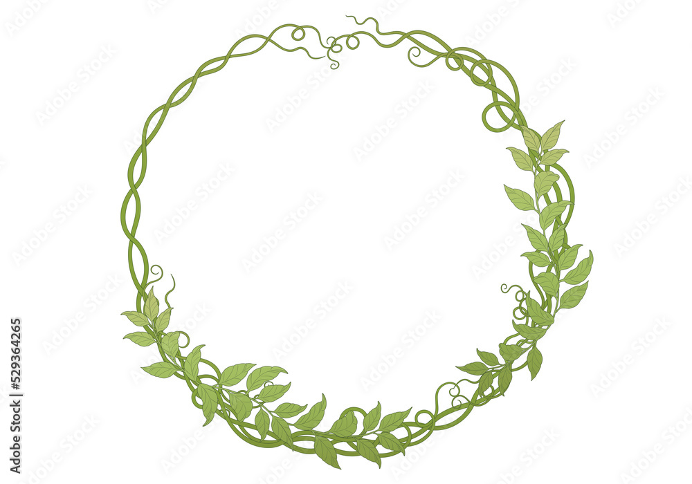 Vine border frame postcard wedding invitation transparent background