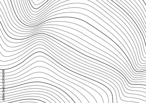 Abstract wave texture with white background vector