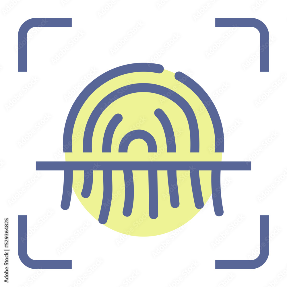 Fingerprint Scanner Icon Fingerprint Scanner Icon