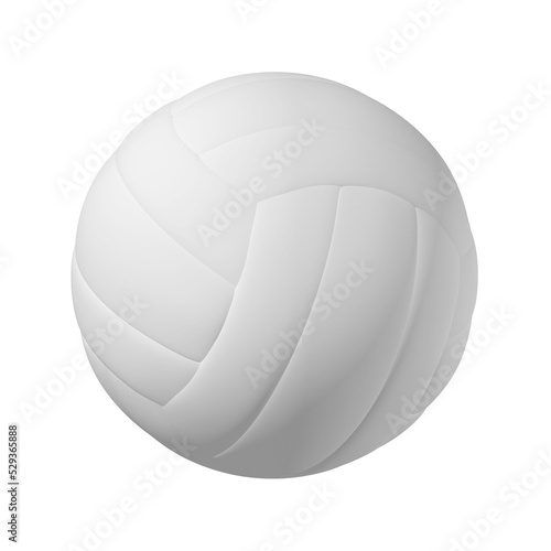 volleyball ball . 3D Illustration.