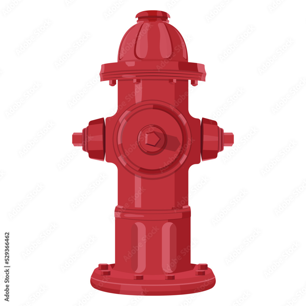 red fire hydrant vector illustration red fire hydrant vector illustration