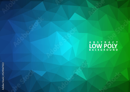 abstract low poly background with triangle shapes