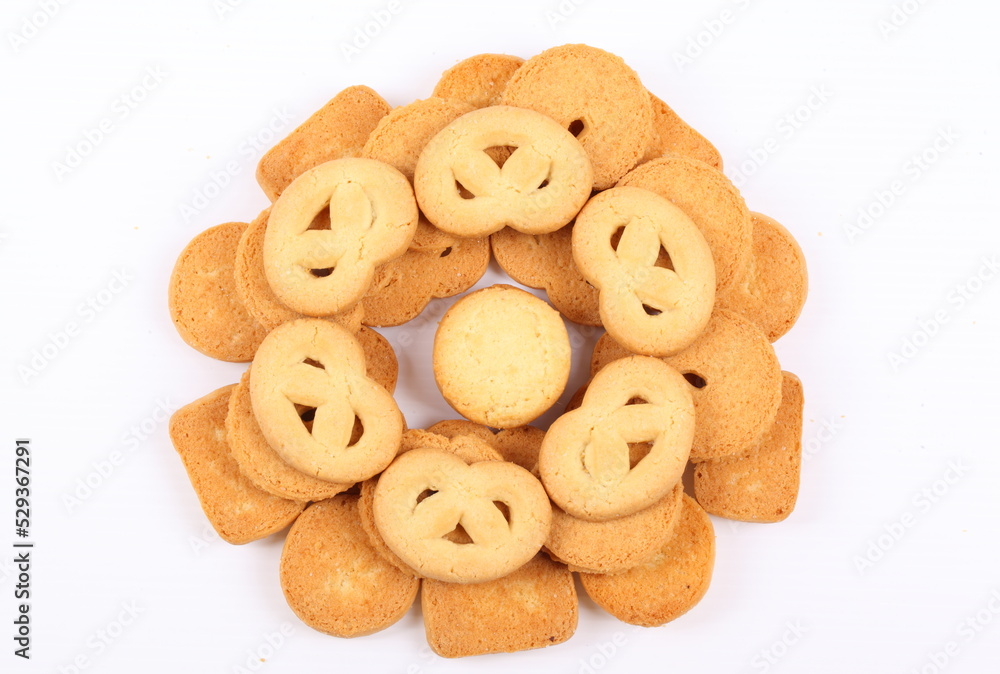 cookie isolated on white background cookie isolated on white background