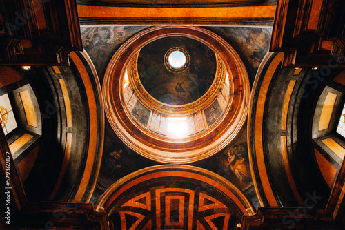 the dome of the church madrid
