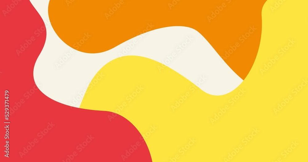 light and sharp color fluid curved background animation video