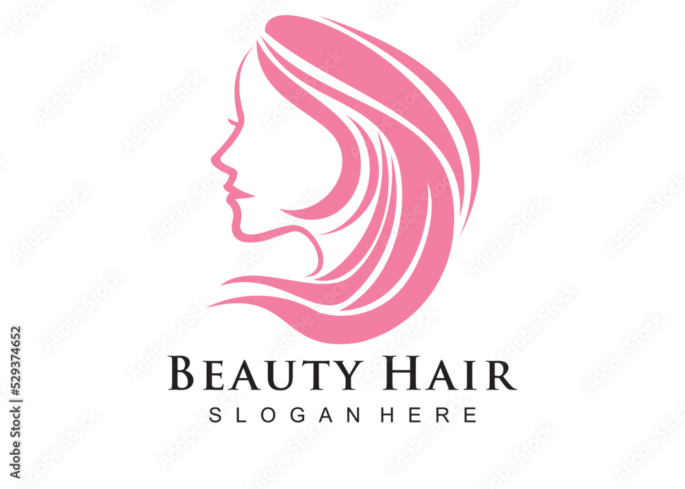 hair salon logo vector Stock Vector | Adobe Stock