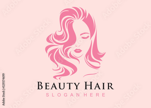 hair salon logo vector