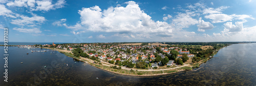 Blick über Rerik deutsche Ostsee