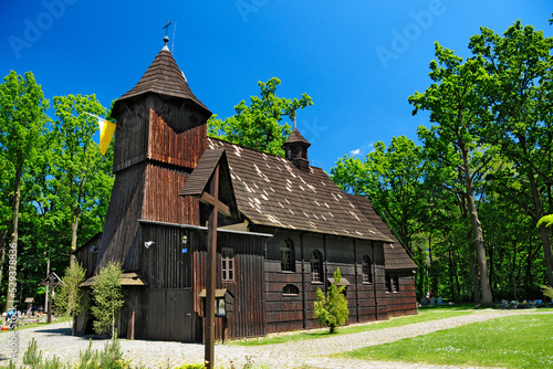 Fotografie, Obraz Wooden church of st