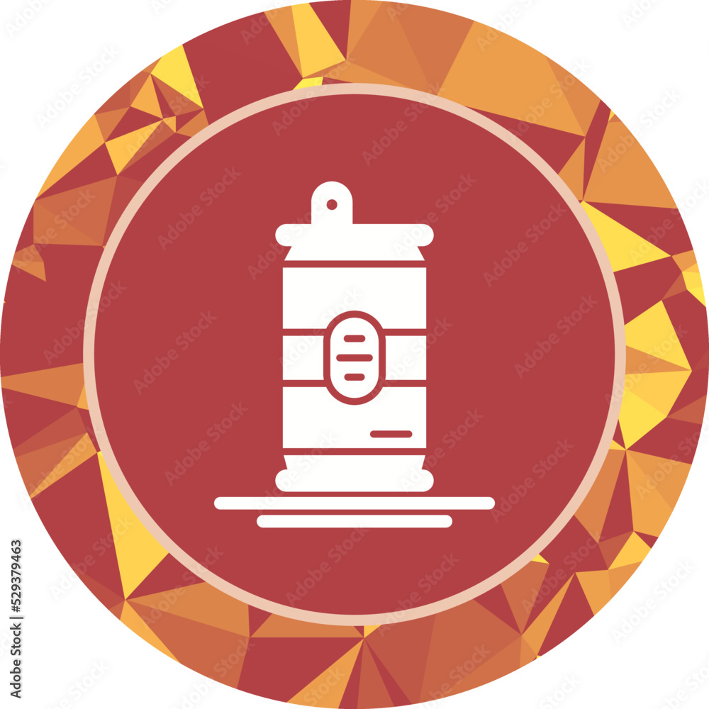 Obraz premium Beer Can Icon