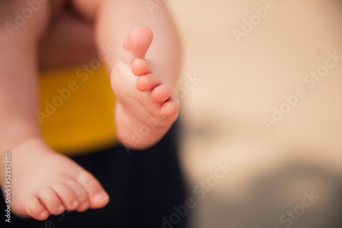 baby feet in bed © Виктория