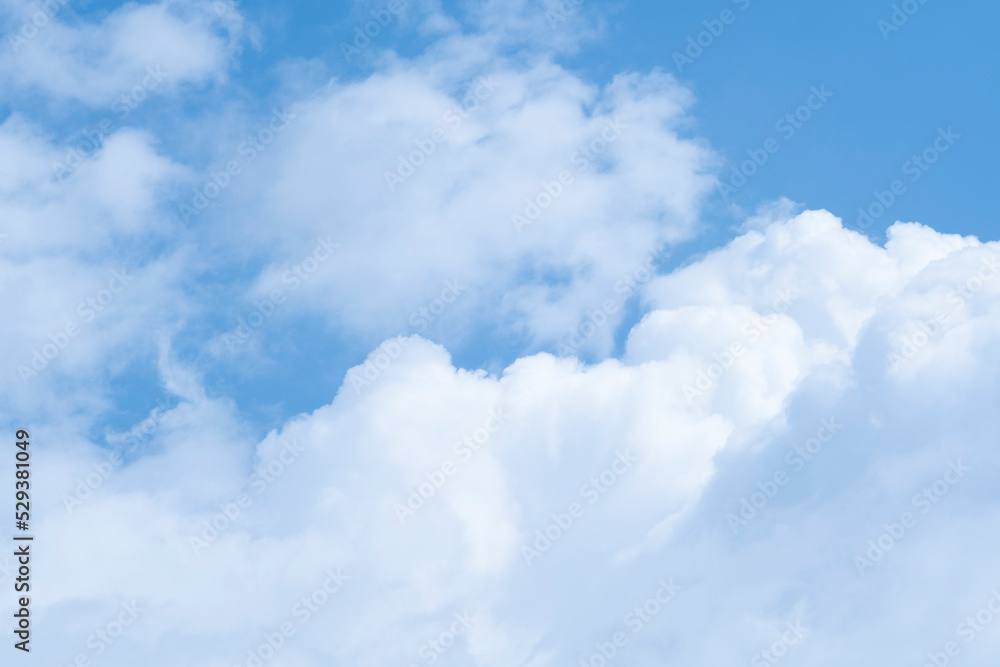blue sky white fluffy clouds bright day blue sky white fluffy clouds bright day