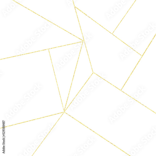 Luxury and minimal gold design elements, geometrical shapes made from metallic material, golden line art covers, frame with yellow color accent, glossy glitter for framing