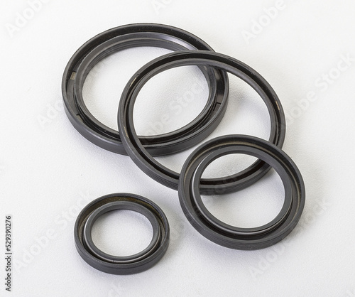 metal and rubber bonded oil seals used in automotive and other engineering applications