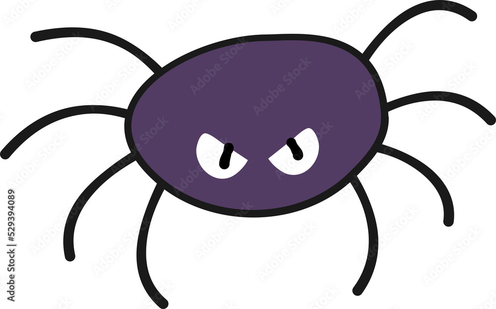 Spider Halloween Elements hand drawing style. Vector illustration.
Spider Halloween Elements hand drawing style. Vector illustration.