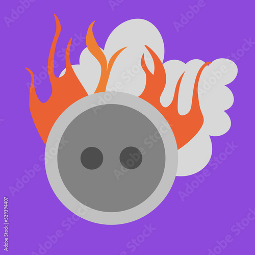 image of a burning socket
